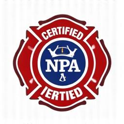 NFPA certified badge