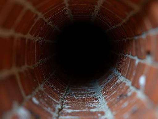Spotless and clean chimney flue after professional sweeping by Project Green